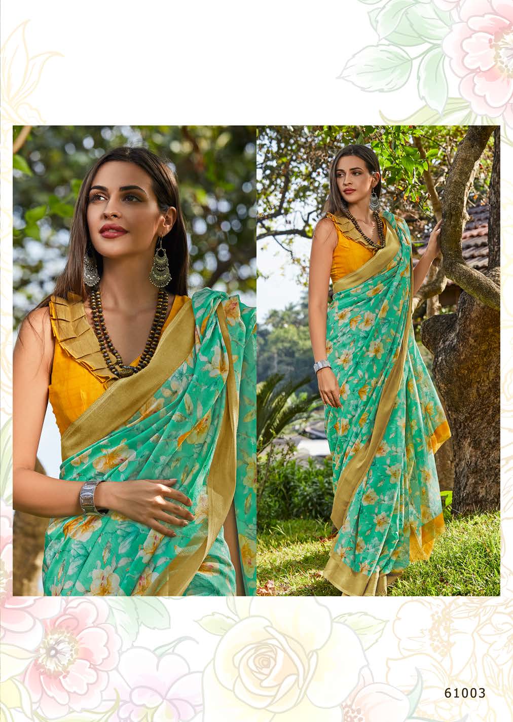 Lt Present Meera  Sarees Catalogue