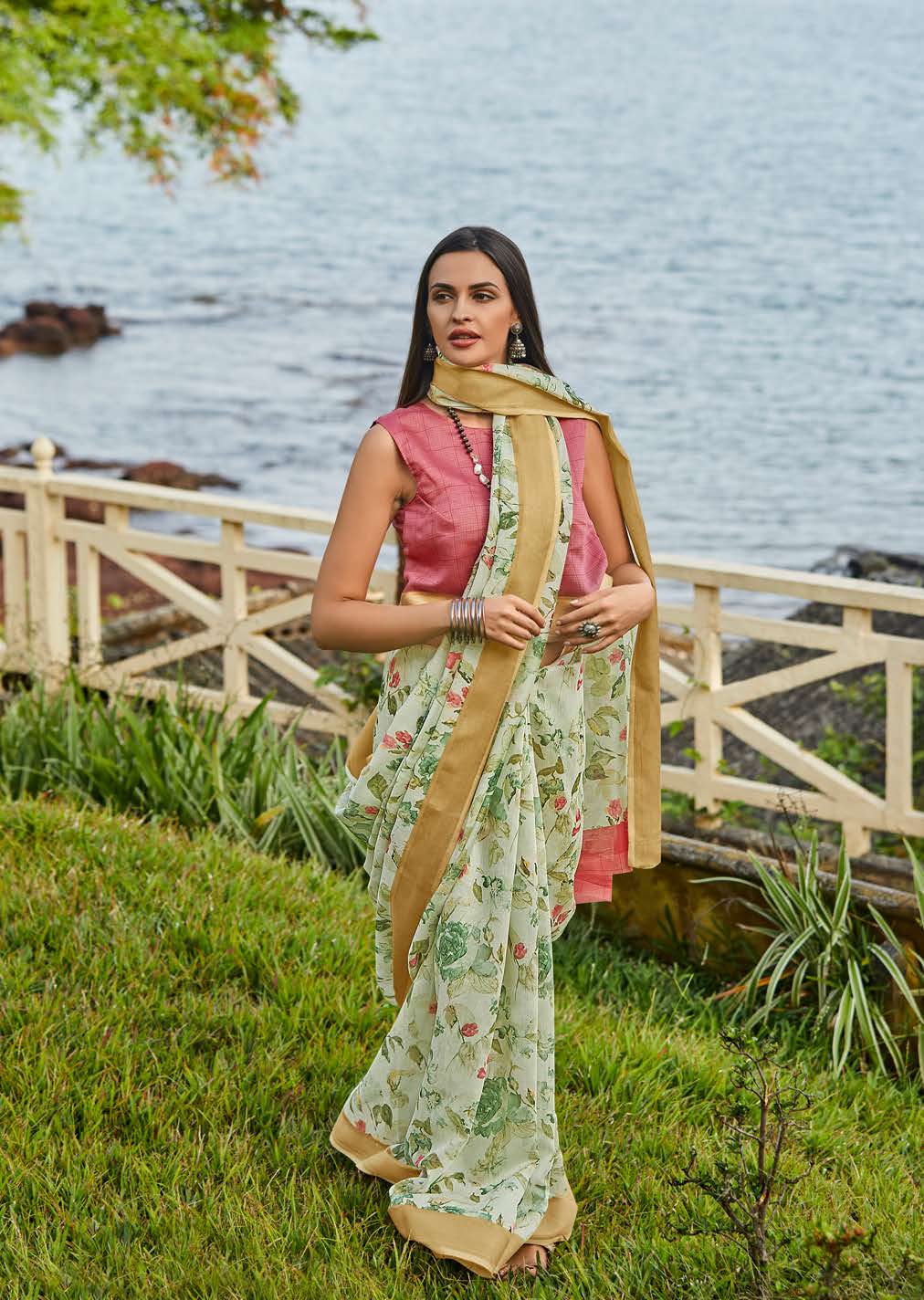 Lt Present Meera  Sarees Catalogue