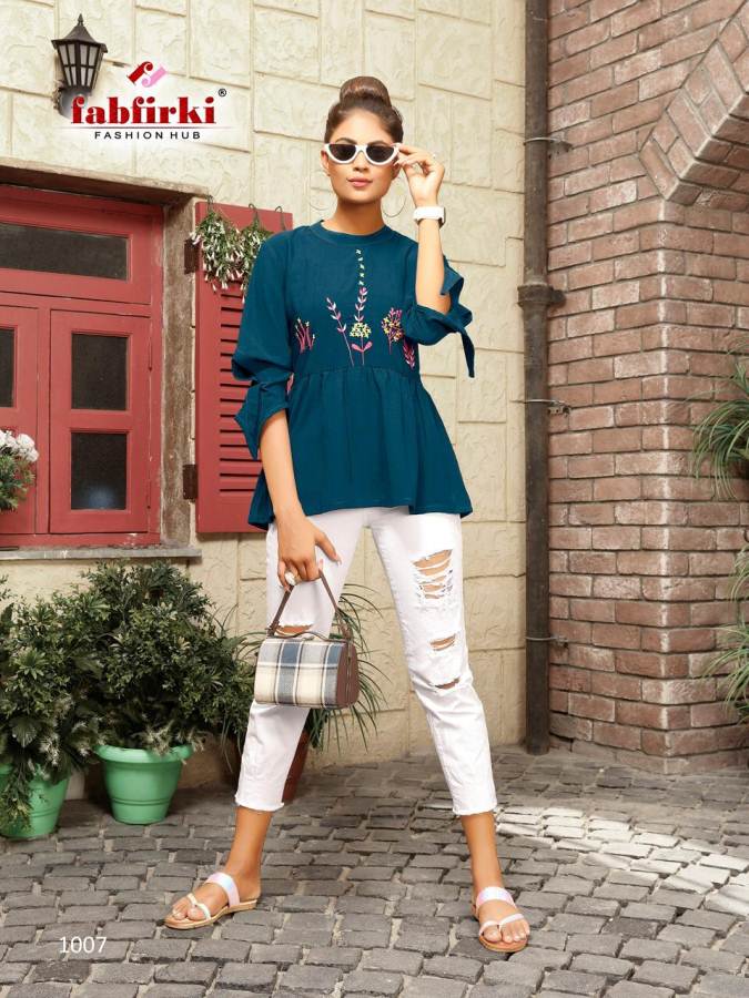 Memsaab By Fab Western Short Top Collection