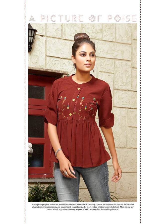 Memsaab By Fab Western Short Top Collection