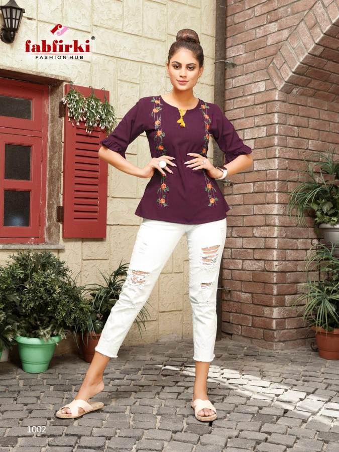 Memsaab By Fab Western Short Top Collection