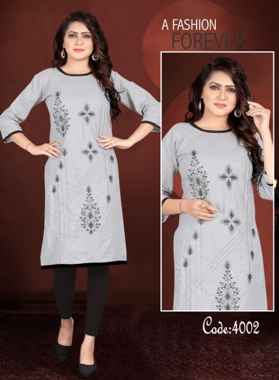 Poorvi Present Nazrana Vol 4 Kurtis Catalogue