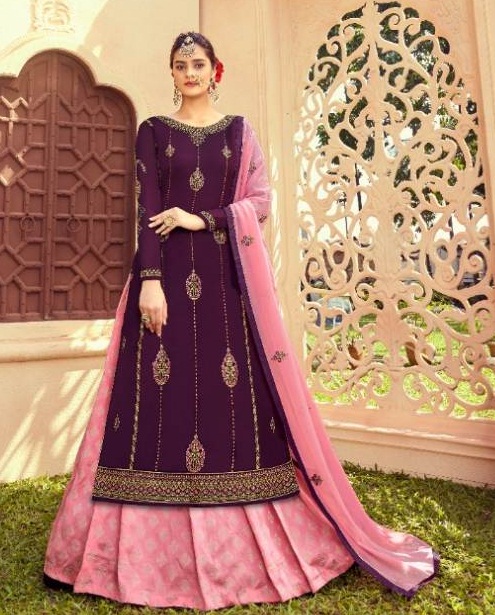 Alisa Present Musk Embroidered Salwar Suits Collection.