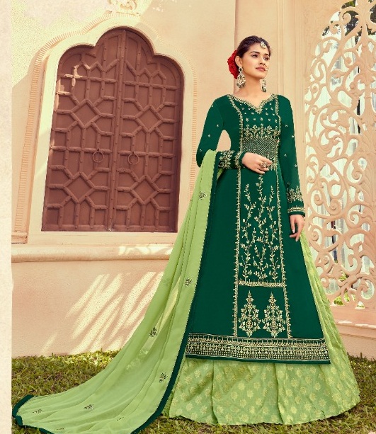 Alisa Present Musk Ghaghra Wedding Wear  Catalogue