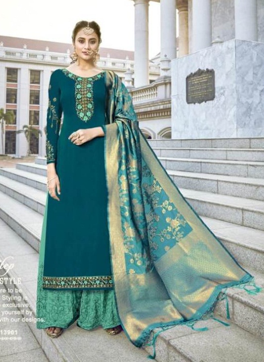 Rsf Present Gazal Silk Long Suits Collection