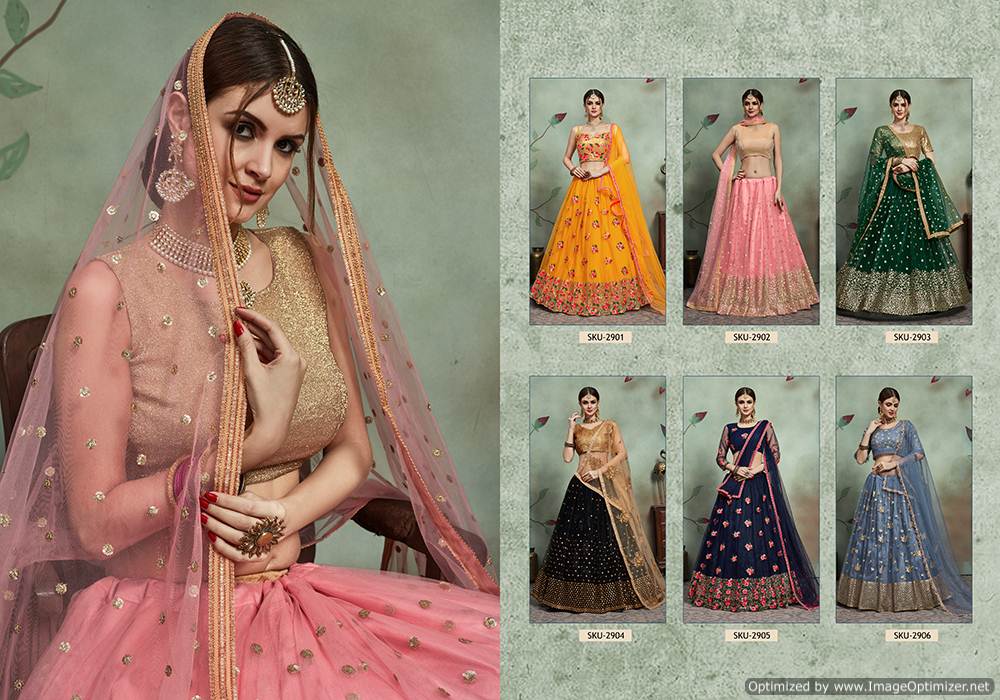 Arya Presents Euphoria 2 Heavy Designer Bridal Lehenga Wholesaler