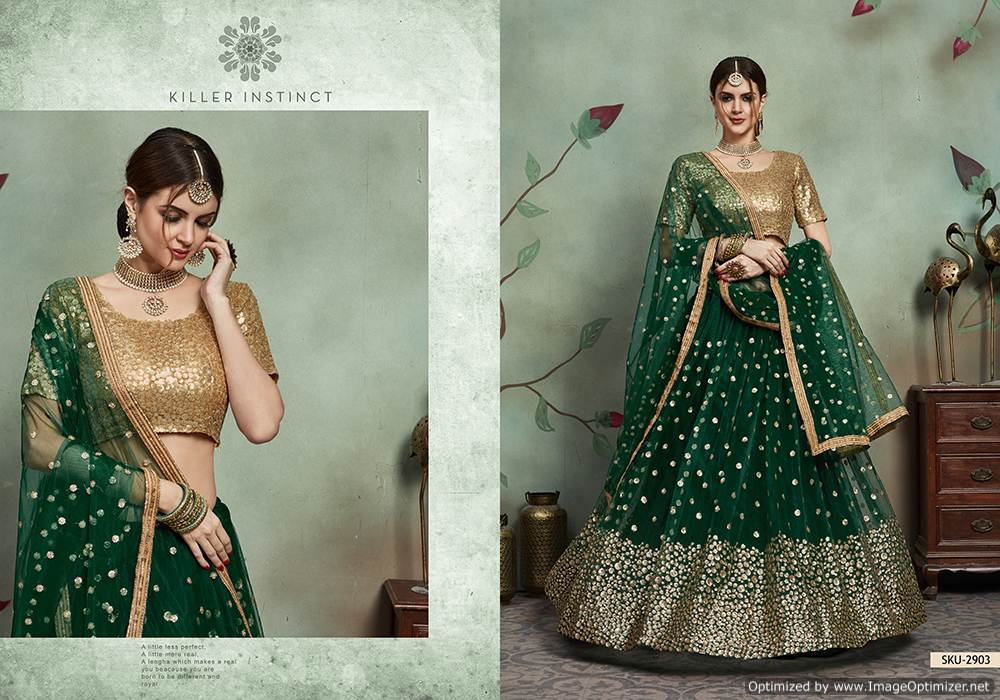 Arya Presents Euphoria 2 Heavy Designer Bridal Lehenga Wholesaler