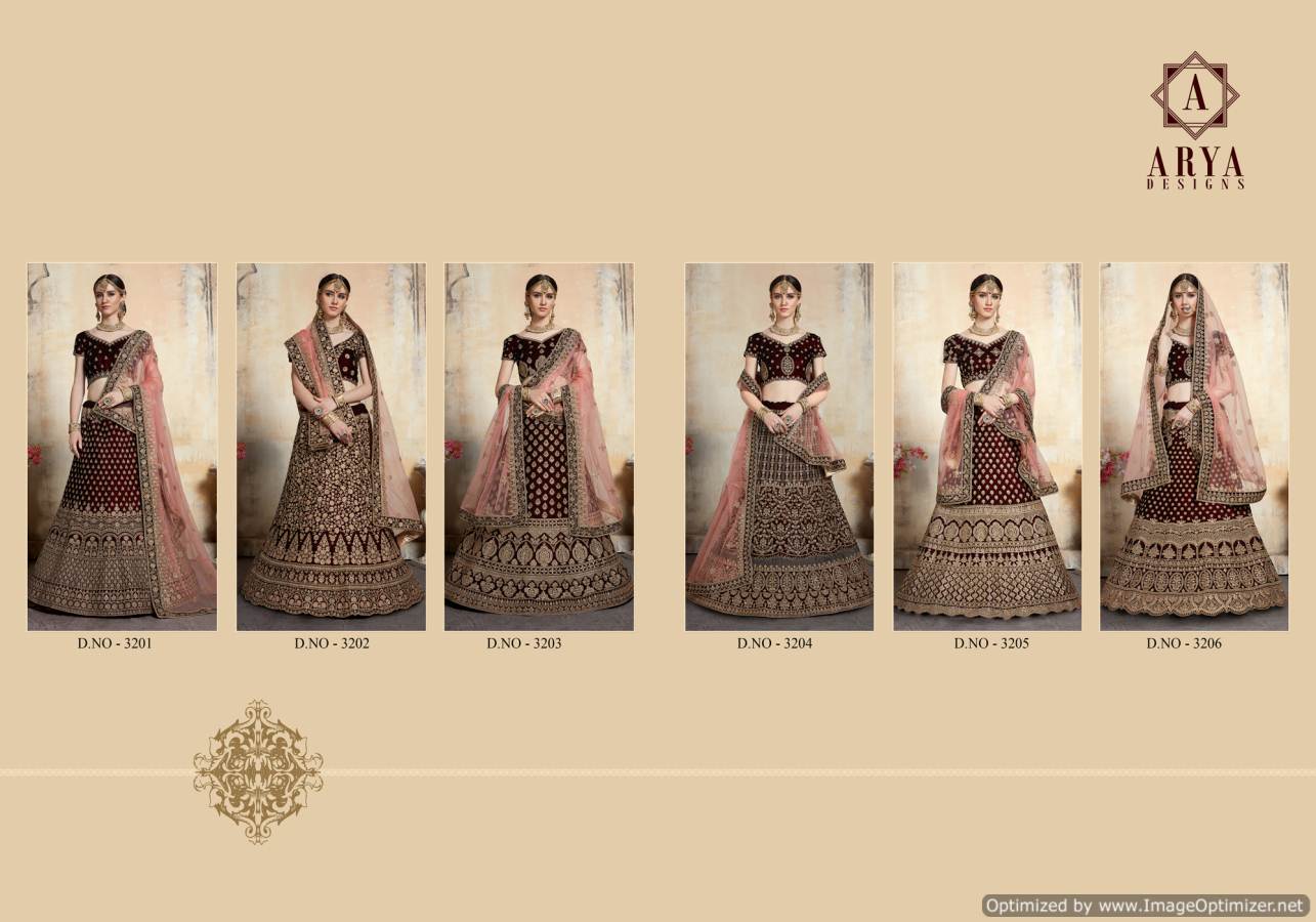 Arya Diwali 2 Heavy Designer Bridal Lehenga Wholesaler