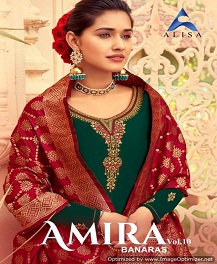 Alisa Present Amira Vol 10 Designer Salwar Suits