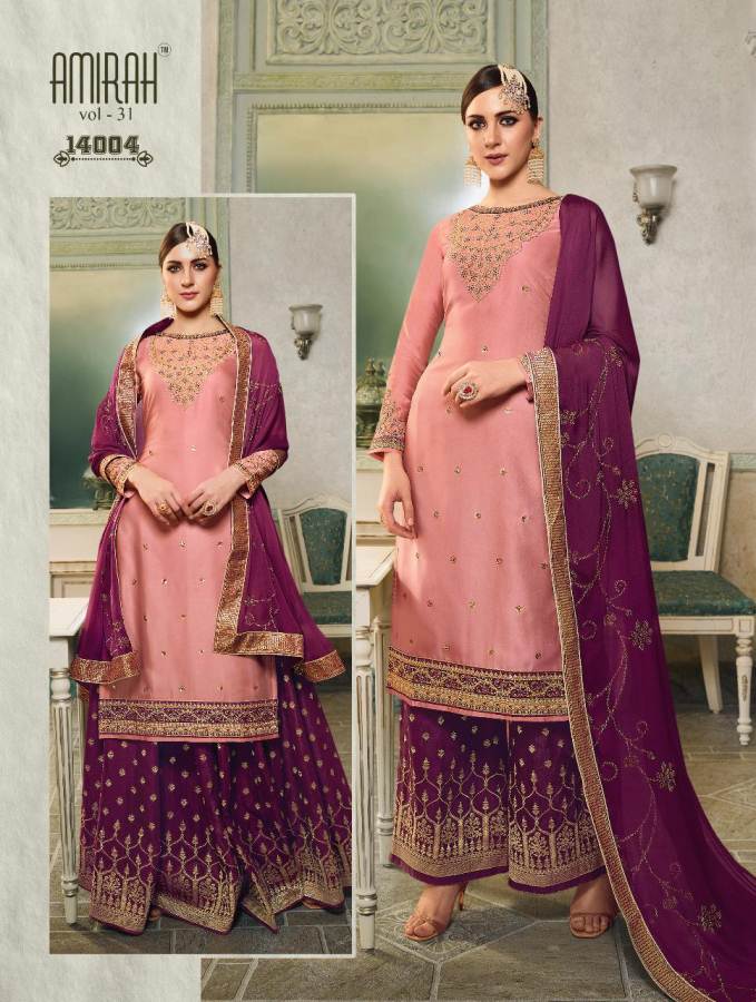 Amirah Vol 31 Modal Satin Silk Embroidered Salwar Suit