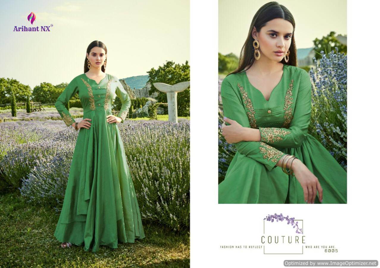 Arihant Present Fiza Party Wear Long Gown Collection