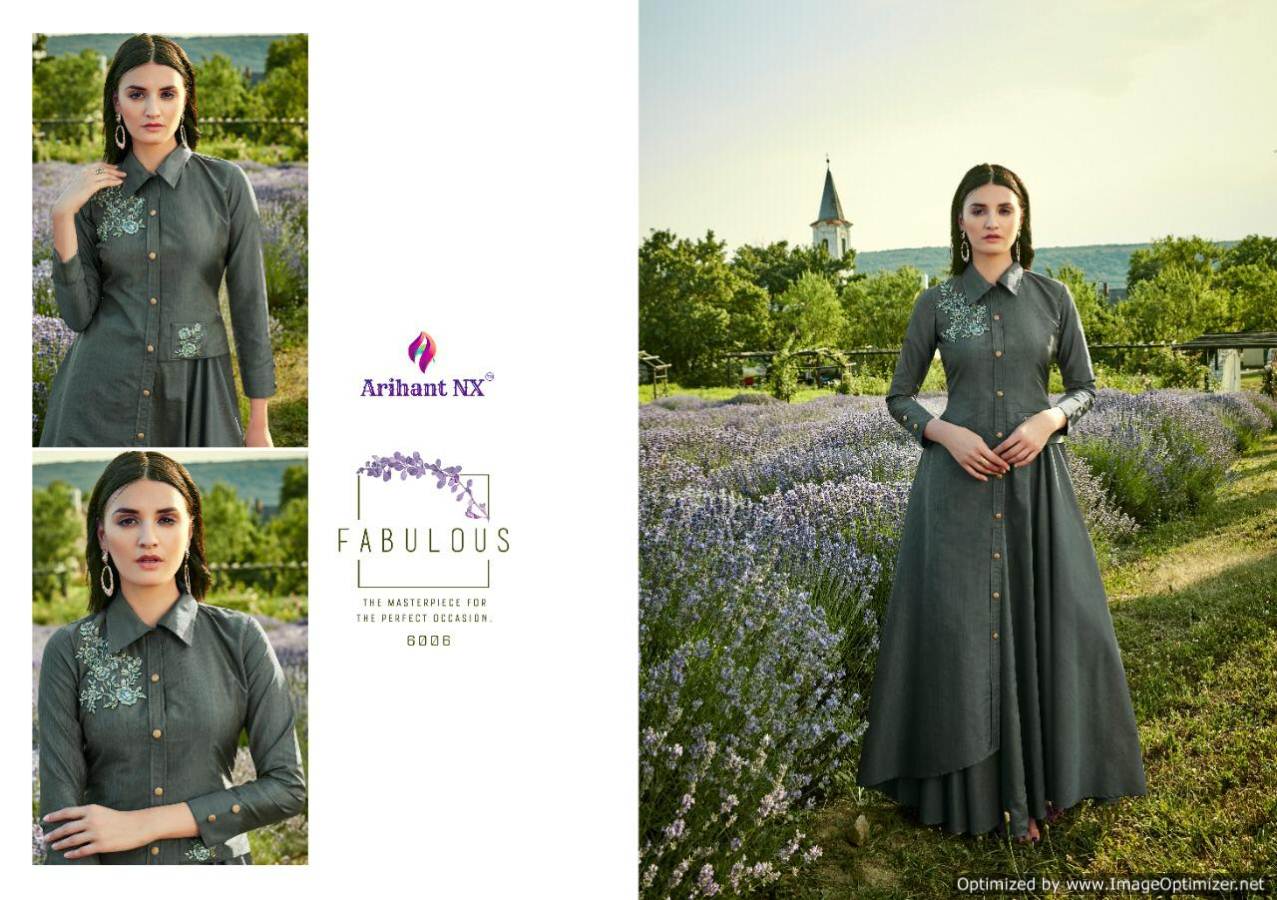 Arihant Present Fiza Party Wear Long Gown Collection