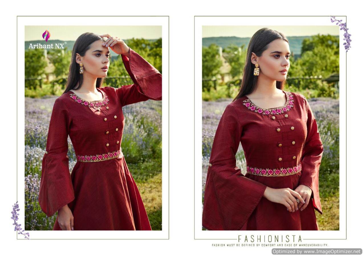 Arihant Present Fiza Party Wear Long Gown Collection