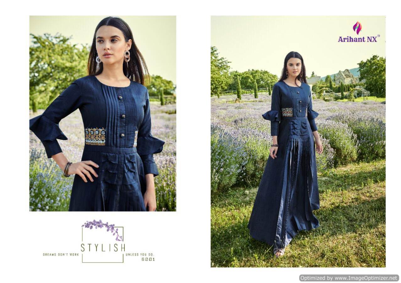 Arihant Present Fiza Party Wear Long Gown Collection