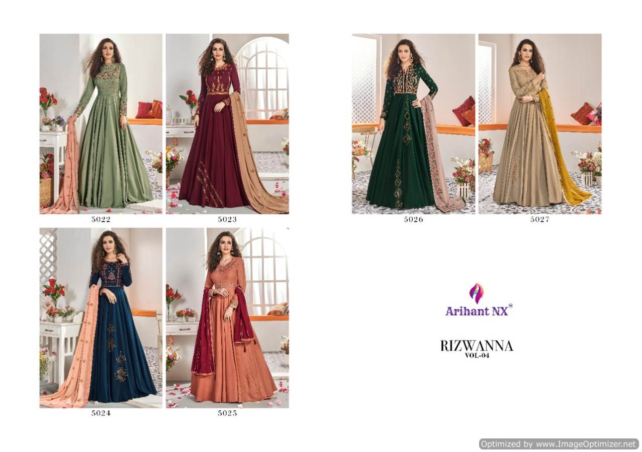 Arihant Present Rizwana Vol 4 Designer Wedding Collection