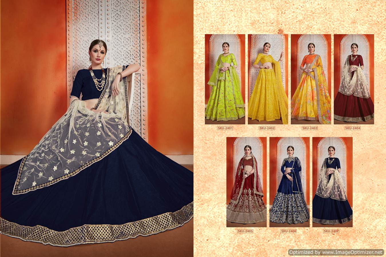 Arya Present Arya Florals Vol 3 Heavy Designer Lehenga Collection.