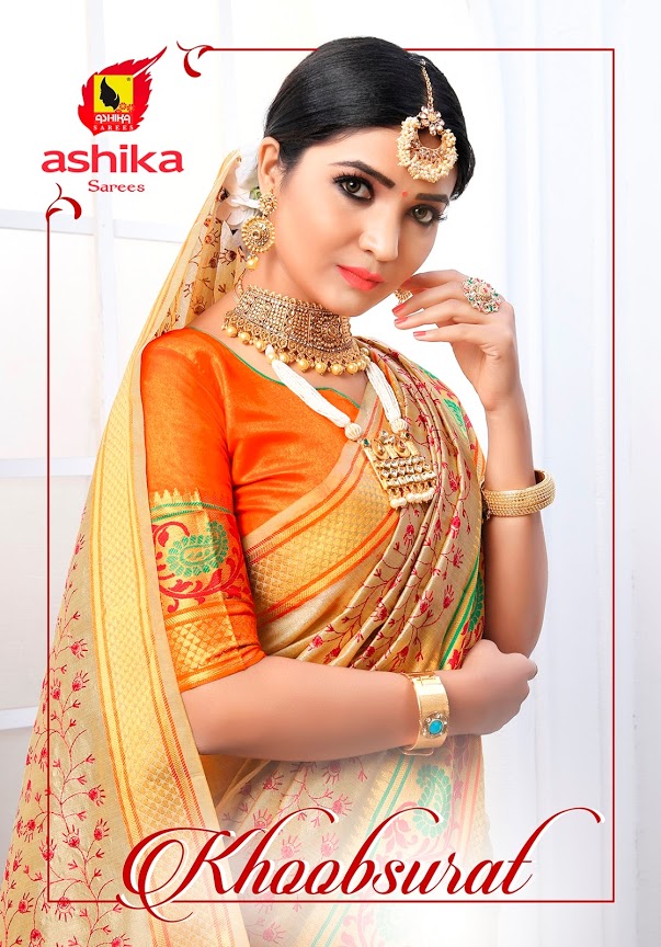 Ashika Present Khoobsurat Sarees Catalogue