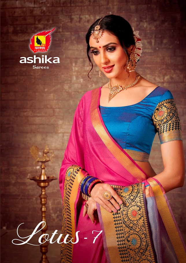 Ashika Present Lotus Vol 7 Sarees Catalogue