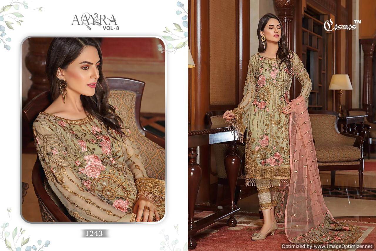 Cosmos Present Aayra Vol 8 Pakistani Salwar Suits