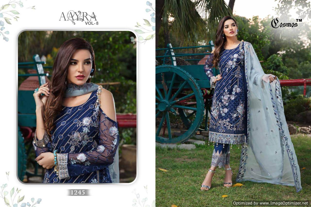 Cosmos Present Aayra Vol 8 Pakistani Salwar Suits