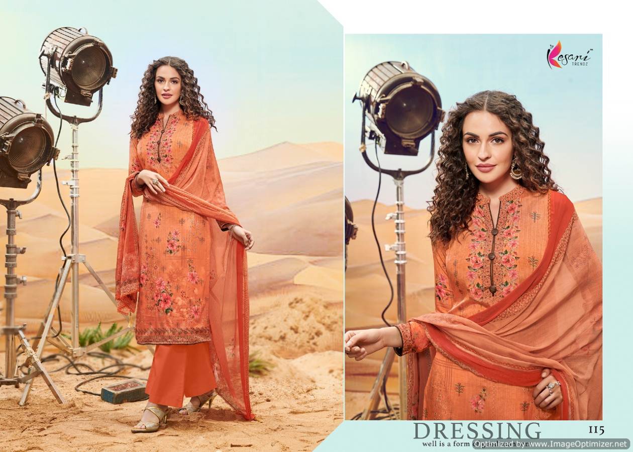 Kesari Present Amira Vol 3 Dress Material Collection.