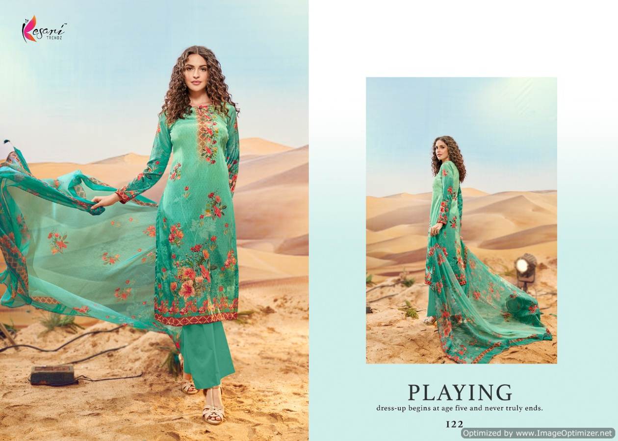 Kesari Present Amira Vol 3 Dress Material Collection.