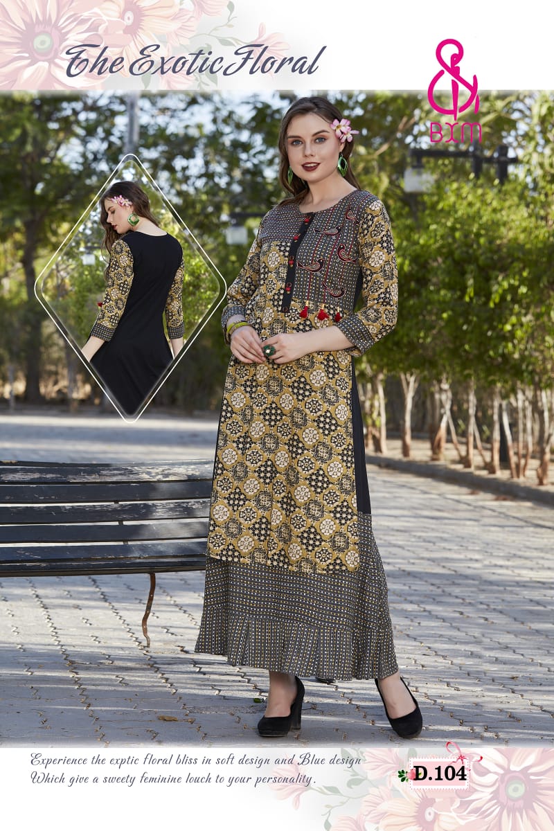 Latest Collection Of Bxm Shagun Vol 1 Kurtis Catalogue