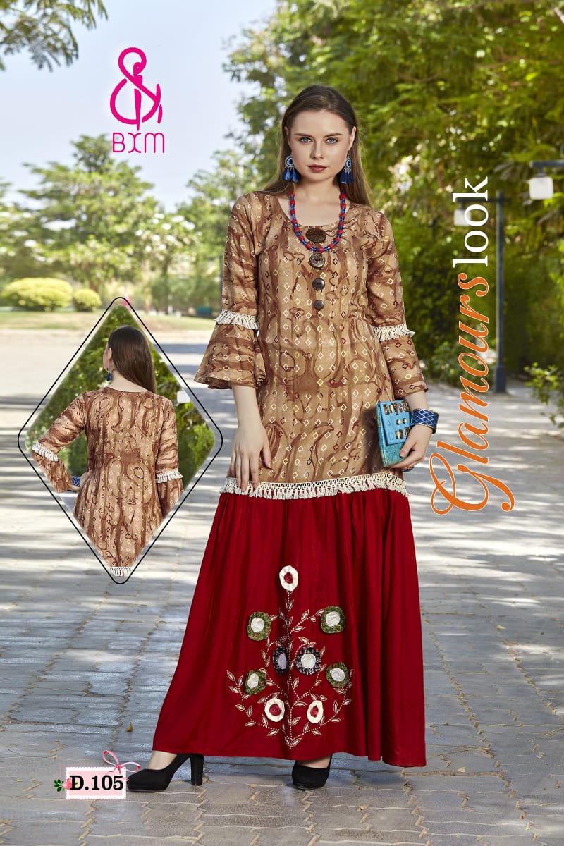 Latest Collection Of Bxm Shagun Vol 1 Kurtis Catalogue