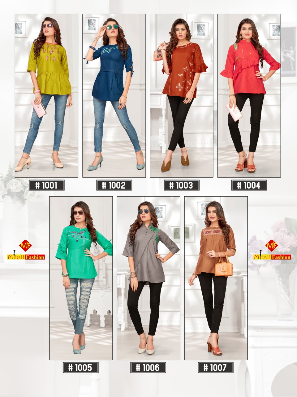 Mitali Present Peri Western Top Catalogue