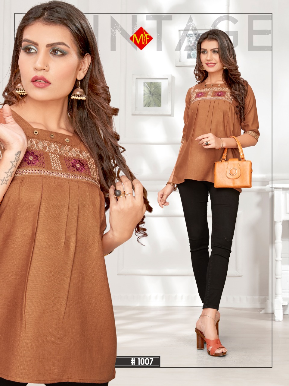 Mitali Present Peri Western Top Catalogue