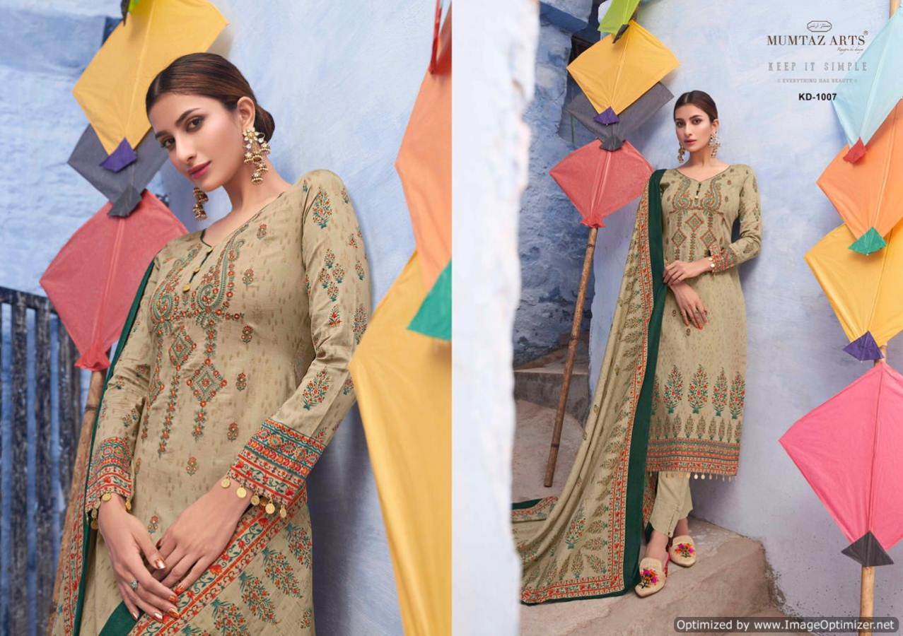 Mumtaz Present Kites And Dreams Dress Material Collection.