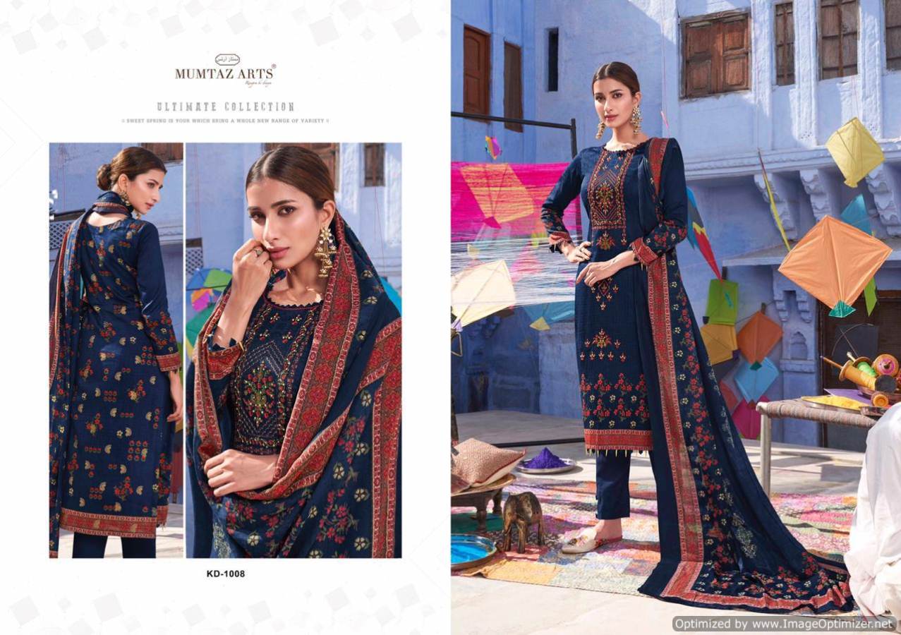 Mumtaz Present Kites And Dreams Dress Material Collection.