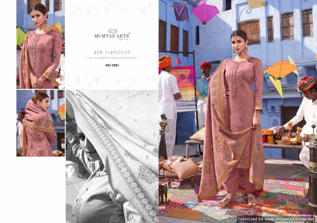 Mumtaz Present Kites And Dreams Dress Material Collection.