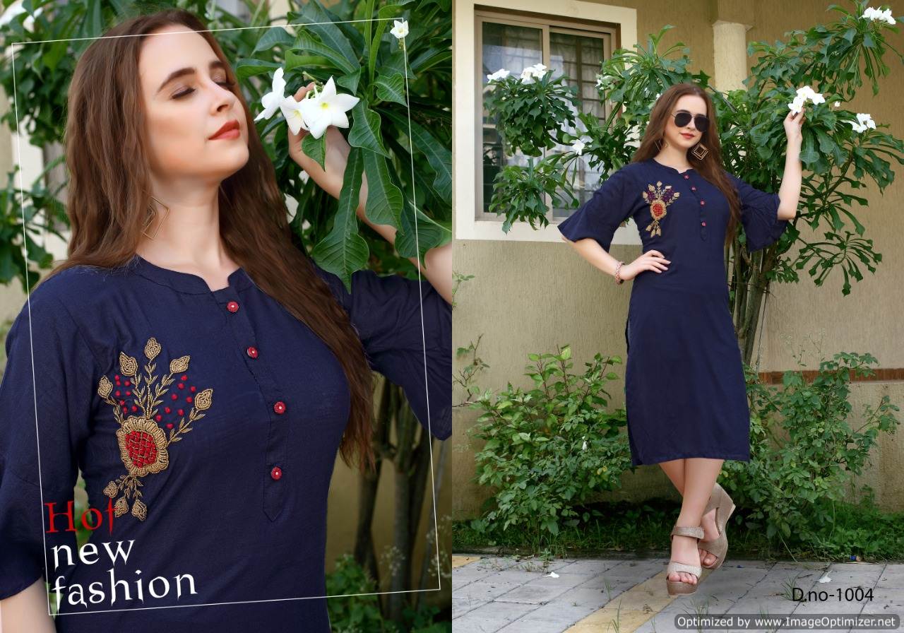 Poorvi Present Queen Casual Wear Kurti Collection