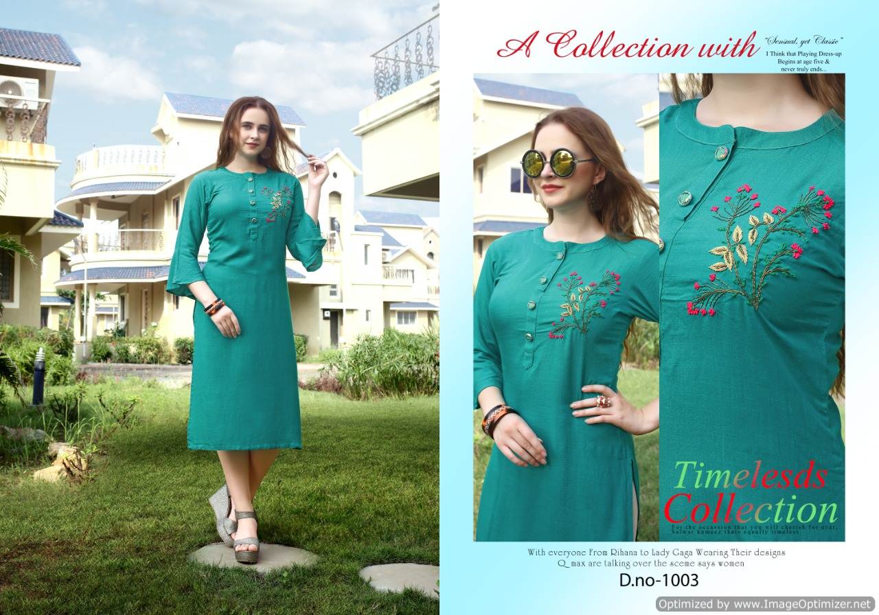 Poorvi Present Queen Casual Wear Kurti Collection