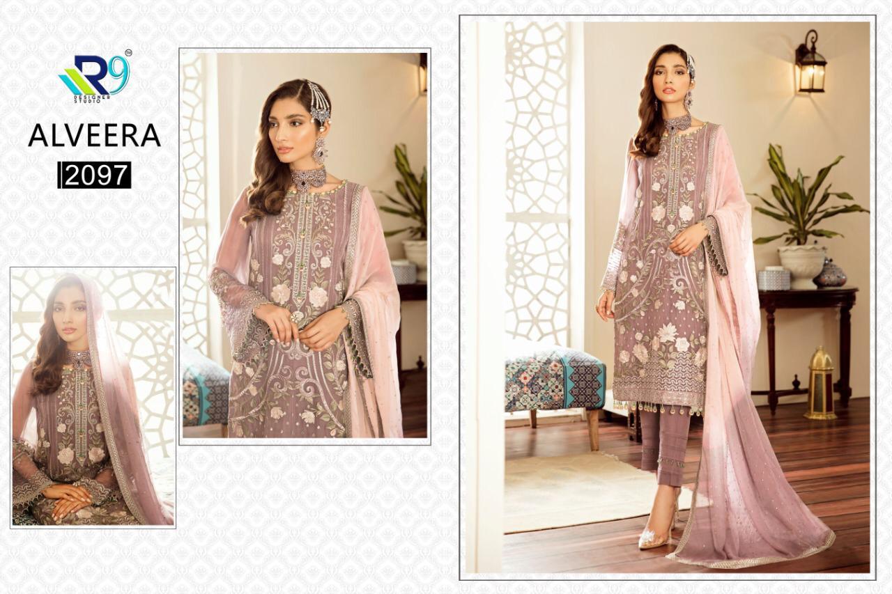 R9 Present Alveera Salwar Suit Catalogue