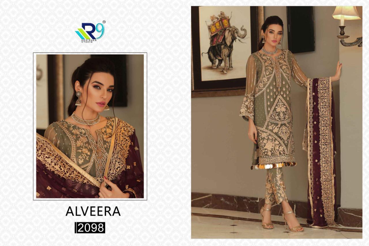 R9 Present Alveera Salwar Suit Catalogue