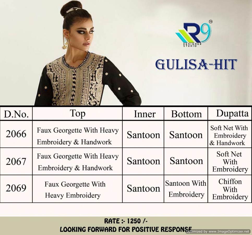 R9 Present Gulisa Hit Pakistani Salwar Suits