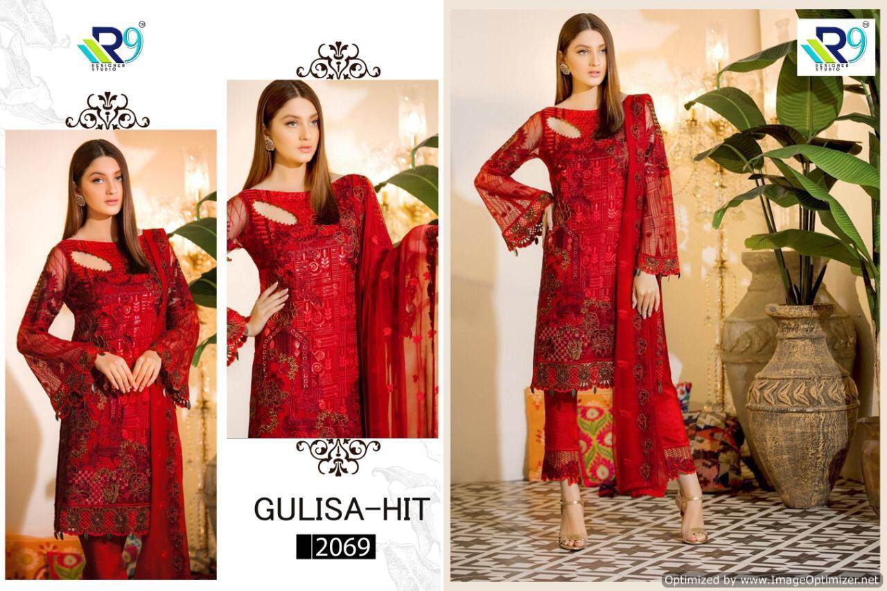 R9 Present Gulisa Hit Pakistani Salwar Suits