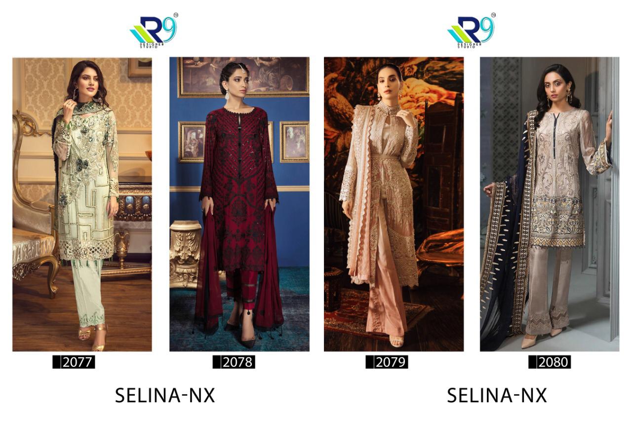 R9 Present Selina Nx Pakistani Salwar Suits Collection.