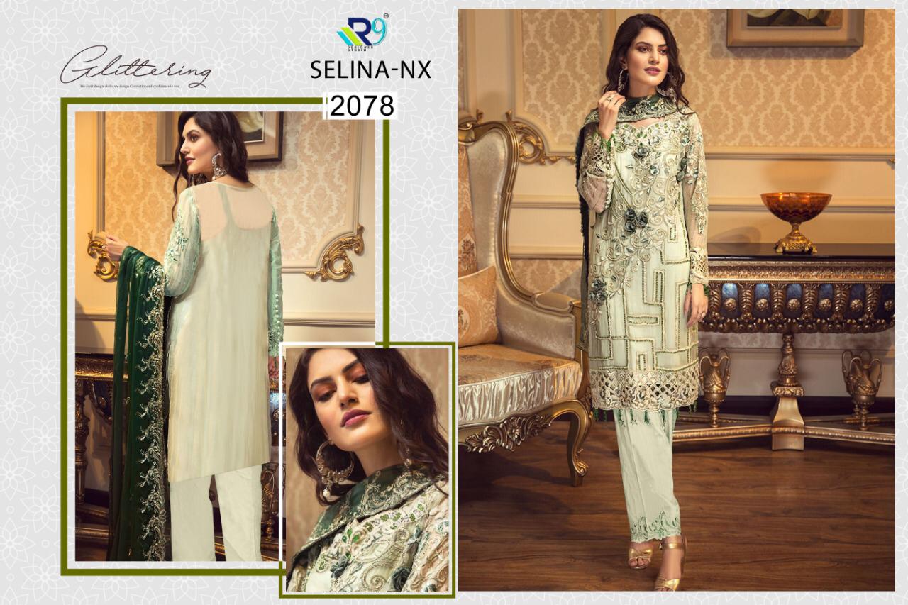 R9 Present Selina Nx Pakistani Salwar Suits Collection.