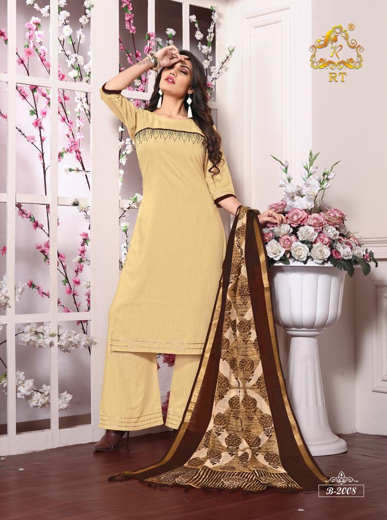 Rt Present Pastel Vol 2 Kurtis Plazzogharara & Dupatta Catalogue