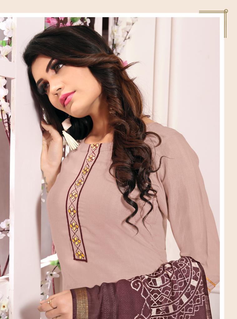 Rt Present Pastel Vol 2 Kurtis Plazzogharara & Dupatta Catalogue