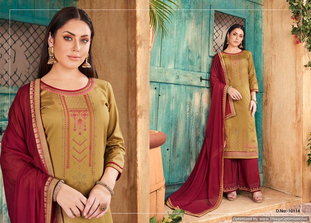 Ramaiya Present Poshak Vol 3 Dress Material Catalog