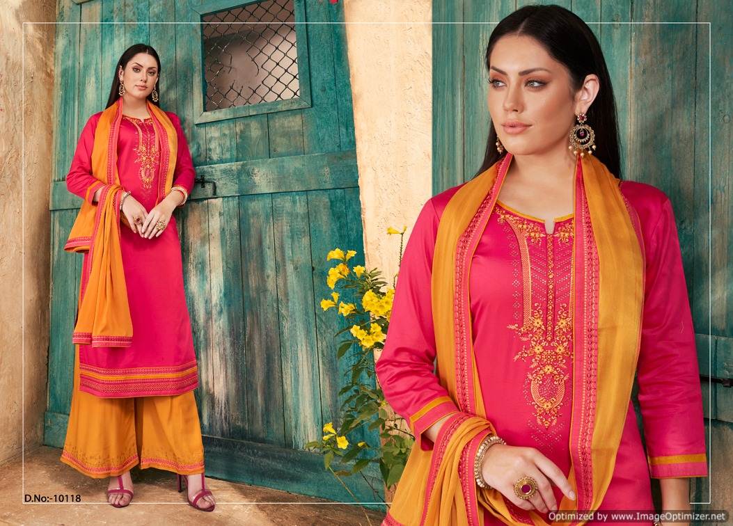 Ramaiya Present Poshak Vol 3 Dress Material Catalog