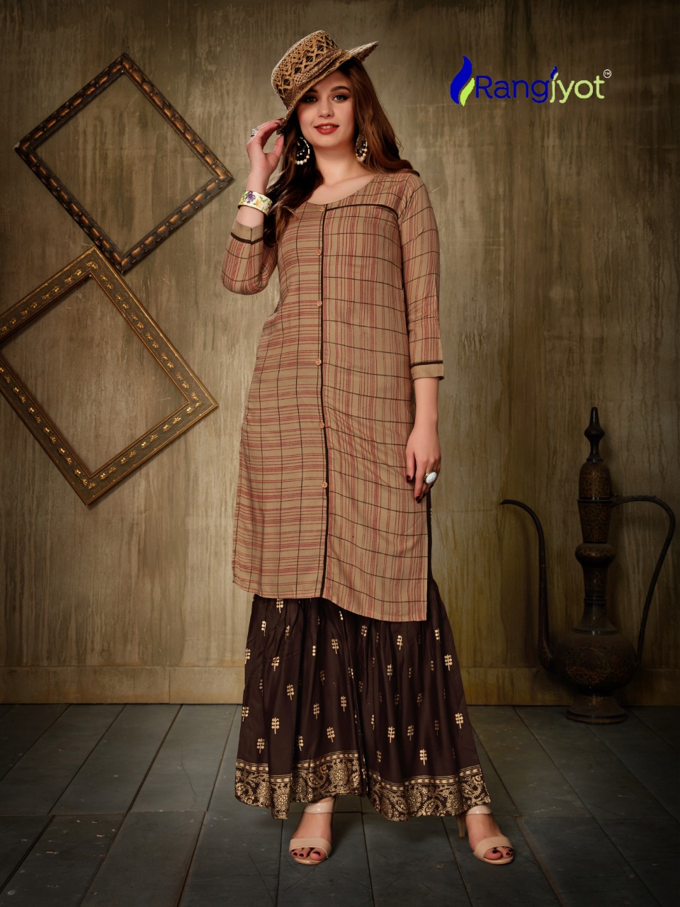 Rangjyot  Present Nagma Vol 1 Kurtis Catalogue