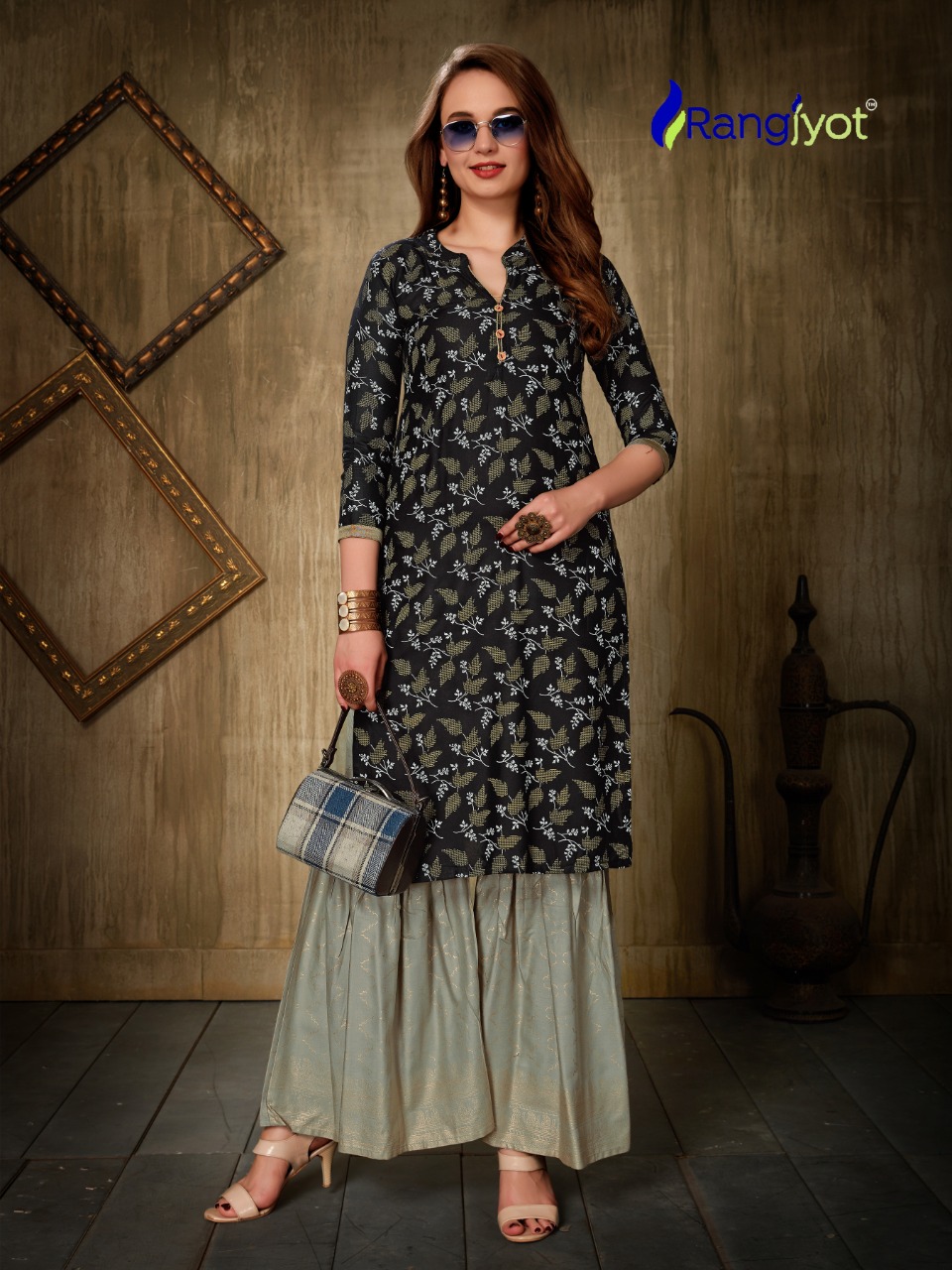 Rangjyot  Present Nagma Vol 1 Kurtis Catalogue