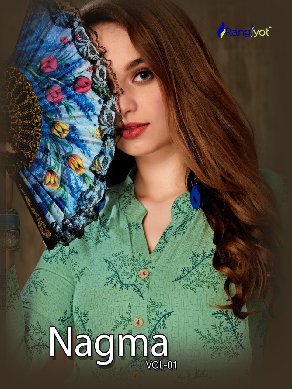 Rangjyot  Present Nagma Vol 1 Kurtis Catalogue