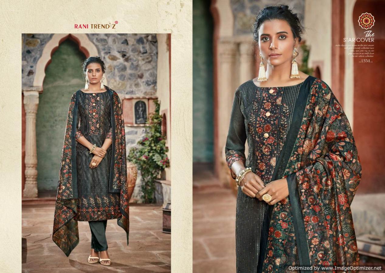 Rani Trendz Present Kia Designer Heavy Dress Material