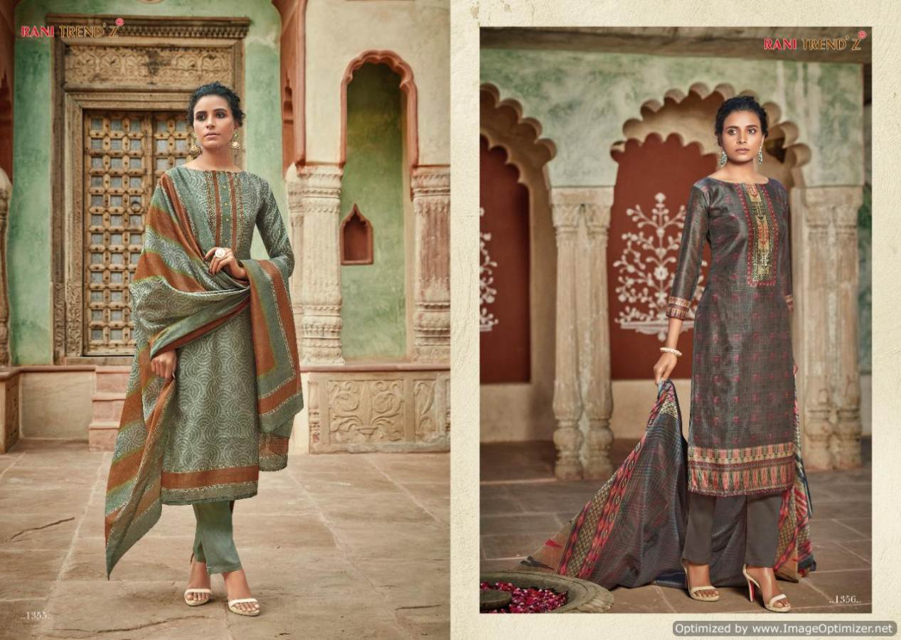 Rani Trendz Present Kia Designer Heavy Dress Material